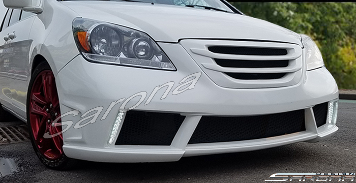 Custom Honda Odyssey  Mini Van Front Bumper (2005 - 2007) - $780.00 (Part #HD-009-FB)